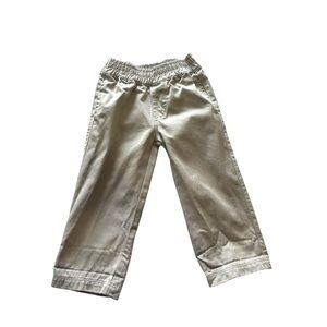 TBBC Boys Sheffield Elastic Waist Khaki Pants Sz 18-24 month